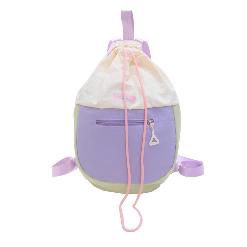 Literatura y arte pequeñas mochila frescas para niños y niñas, cuerda de dibujo, mochila de bádminton de gran capacidad para niños