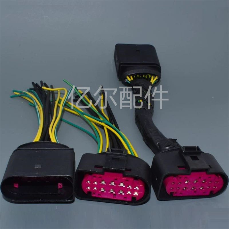 1J0973737 1J0973837 для Volkswagen Bora разъем для фар DJ7141-1.5-3.5