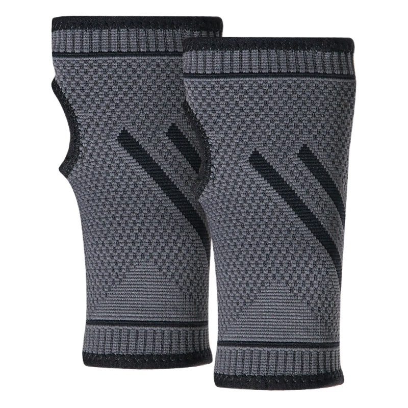 Guantes de fitness con soporte para muñeca, protección contra esguinces de muñeca para flexiones, bádminton, deportes profesionales, venta directa de fabricante, protector de palma elástico