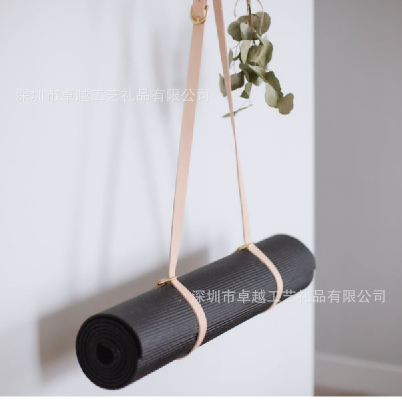 简约便携瑜伽垫松紧带 运动瑜伽垫绑带 野餐露营地毯捆绑带