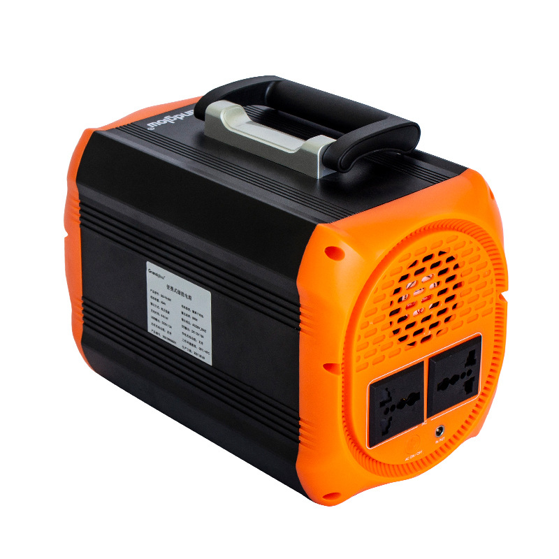 Outdoor Portable Mobile Power Supply 500W Lithium Battery Solar Power Supply Home Backup Emergency Energy Storage