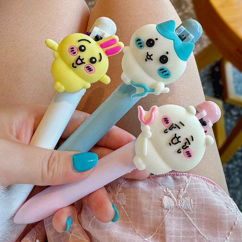 High quality cartoon cute ballpoint pen with animals