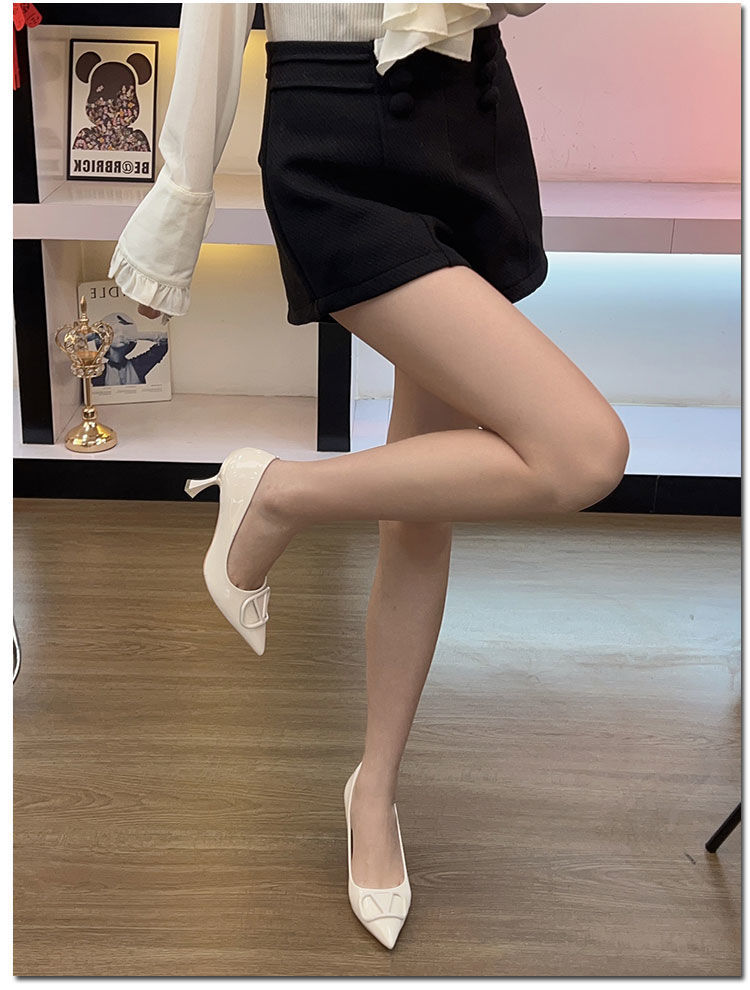 Women's Patent Leather High Heels