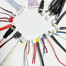 端子线汽车线束 电子连接线材 杜邦排线高温硅胶屏蔽铁氟龙线加工