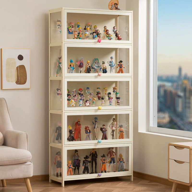 Ручной Лего витрина шкаф домашний крем ветер пылезащитный акриловая прозрачная модель игрушка слепая коробка витрина шкаф