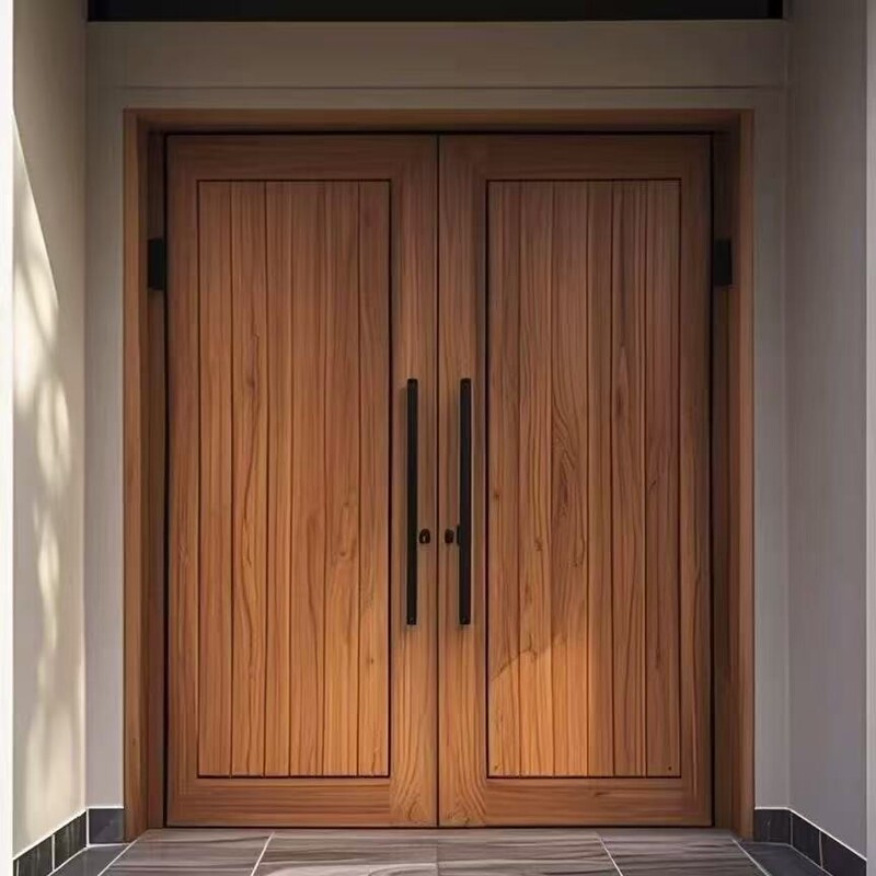 Retro Old Elm Solid Wood Entrance Door, New Chinese Style Double Door for Home Use, Homestay Villa Entrance Door Retro Old Elm Solid Wood Entrance Door, New Chinese Style Double Door for Home Use, Homestay Villa Entrance Door