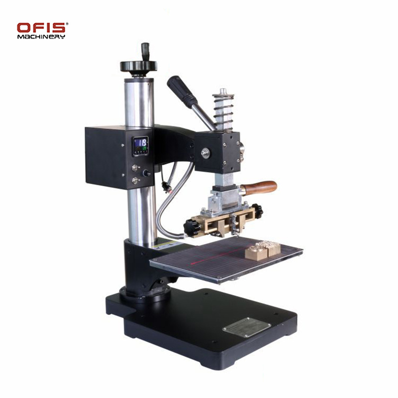 190手动烫金机压印机成品皮革证书钱包手机壳皮带红外定位烫金机