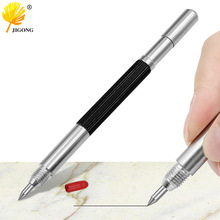 陶瓷玻璃双头划线笔 瓷砖玻璃木板铁皮雕刻笔 金属合金瓷砖记号笔