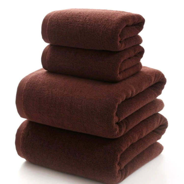 Dark white bath towel, increased thickness, for beauty salons