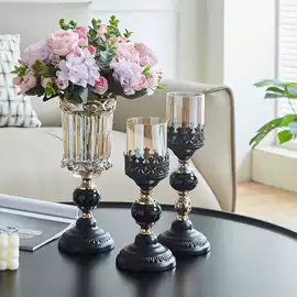 蜡烛器皿;装饰花瓶;金属工艺品