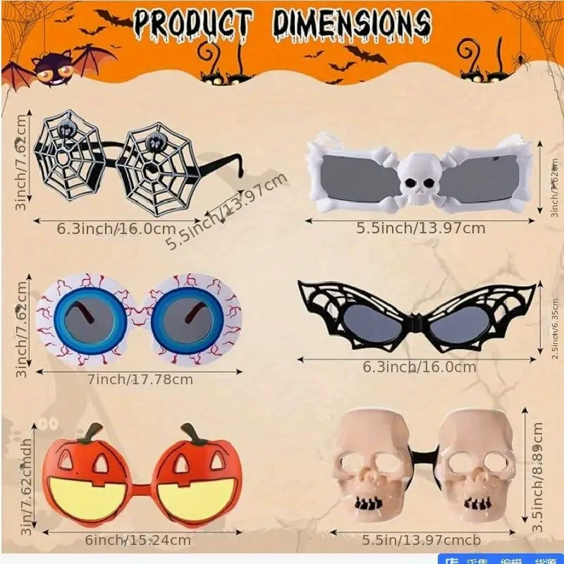 (Cross-border trading), glasses, halloween, dress up