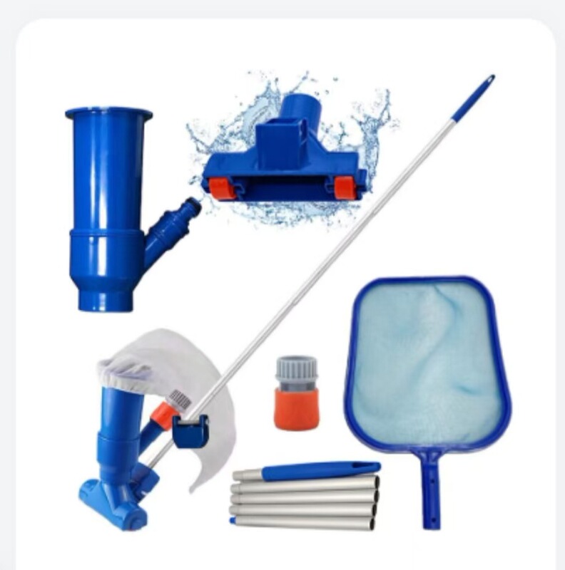 Cross-Border New Swimming Pool Cleaning Suction Pool Head Vacuum Diversion Nozzle Underwater Cleaning Supplies Set Suction Device Suction