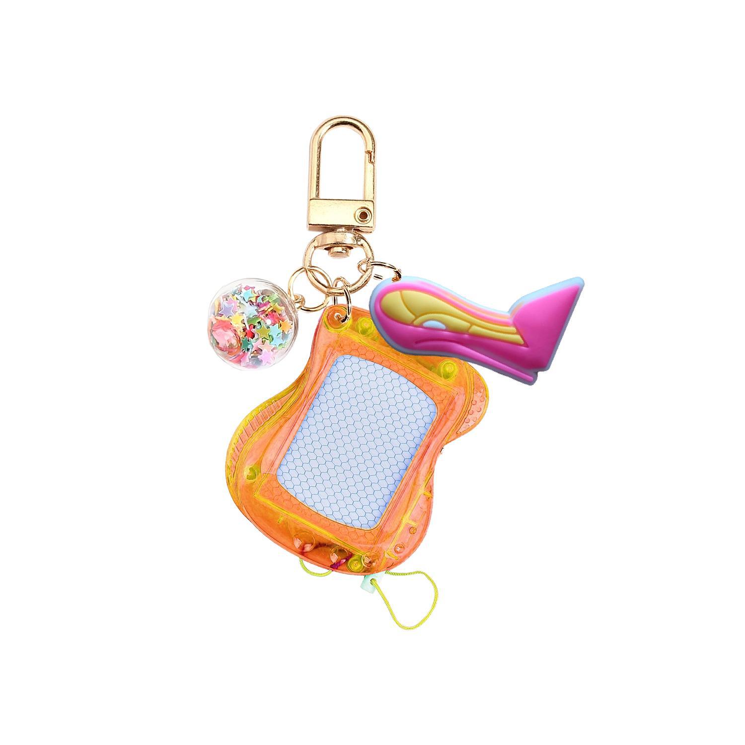 Keychain transfronterizo tablero de escritura magnético Xiyin creativo accesorios de dibujos animados tablero de dibujo tablero de escritura infantil puzzle infantil