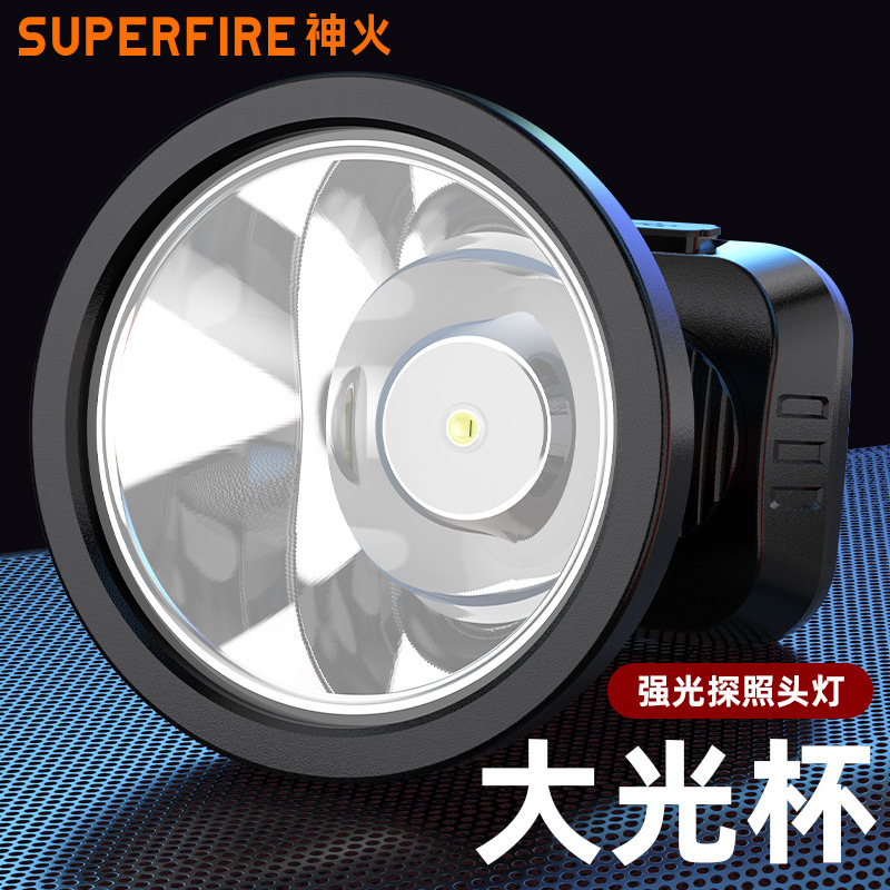 Lámparas de fuego fuerte construcción casco de seguridad reparación de lámparas de mina exploración de lámparas de emergencia al aire libre al por mayor