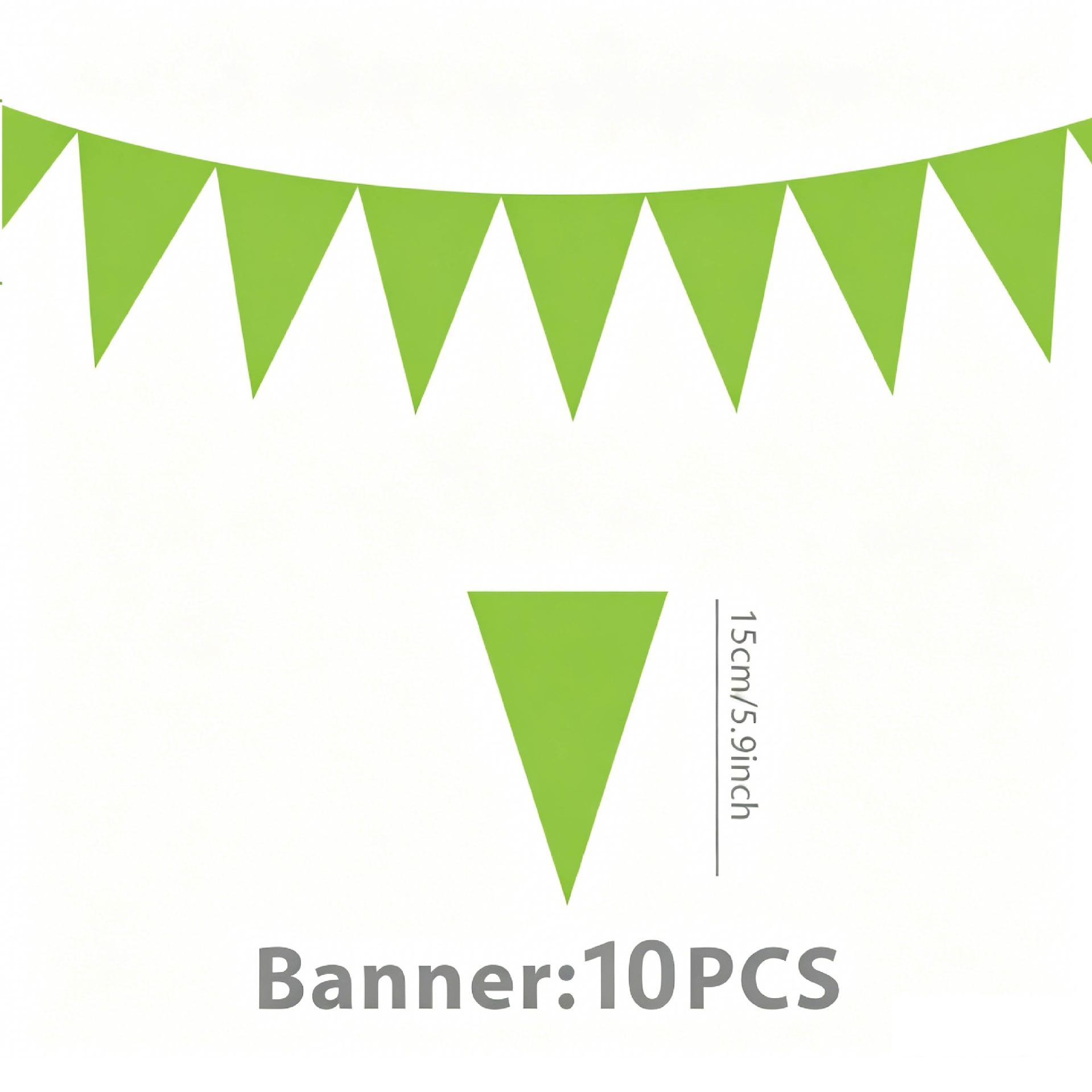 Bandera de triángulo (10 piezas / paquete)