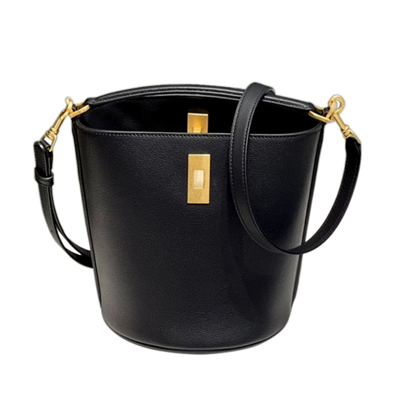 Leather capacious one-shoulder bag, phone bag, genuine leather, cowhide, high-quality style