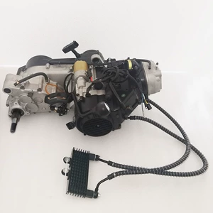Jinlong Gy6 200Cc yağ soyutmalı mühərrik, əl ilə işə salma, balans valı