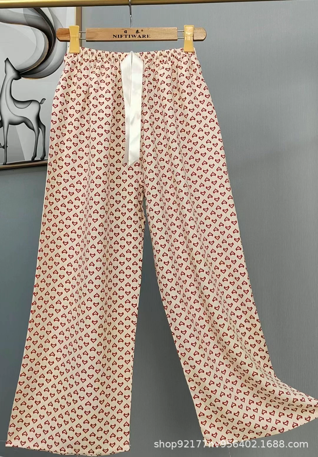 Summer trousers, thin pijama for leisure, Chinese style