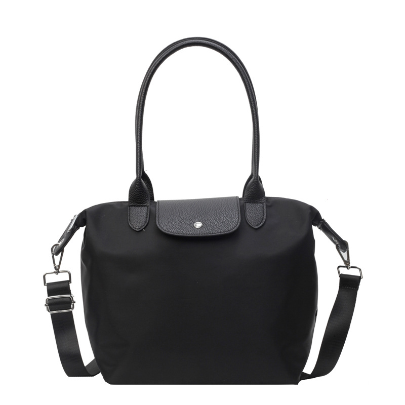 Bolsa de viaje de corta distancia para comercio exterior, bandolera clásica de color liso de alta calidad, bolsa de equipaje grande y pequeña, blanca.