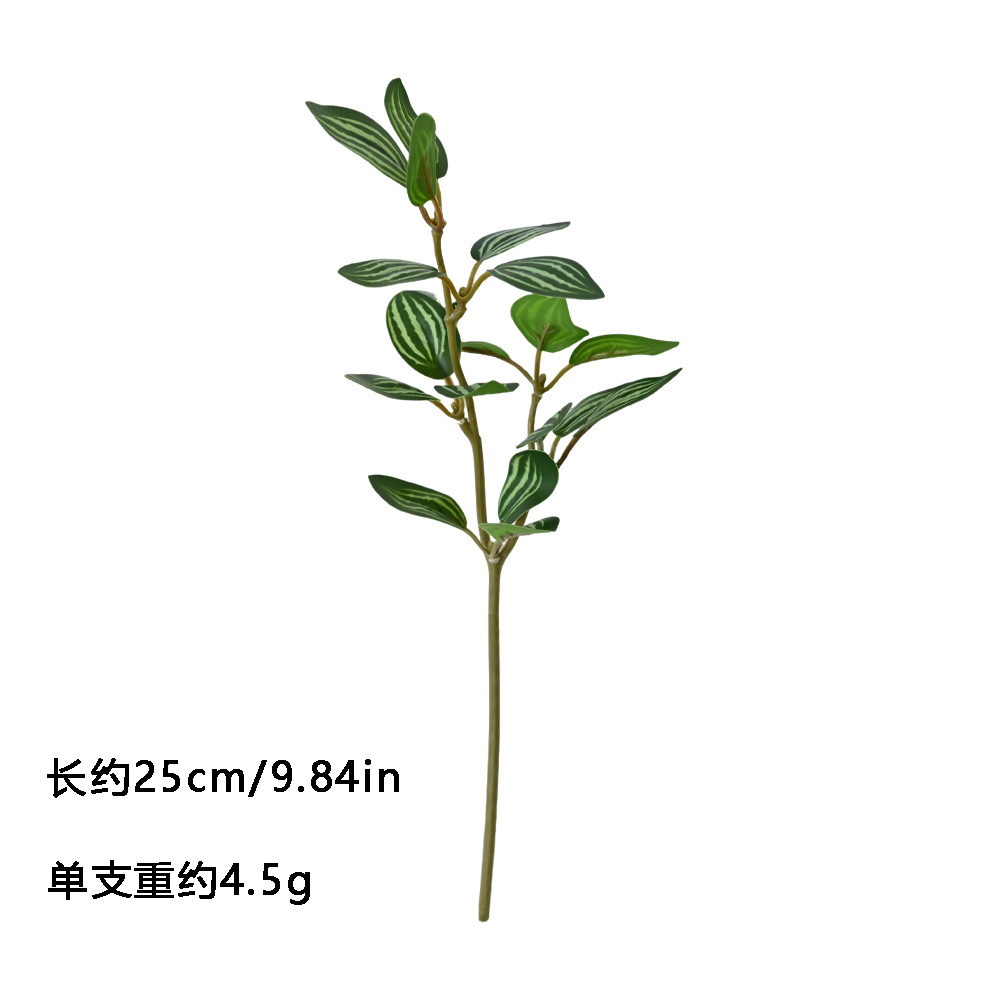 Hoja de Navidad bayas imitación verde fruta roja decoración del hogar árbol de Navidad decoración de mesa diy ramo de fiesta