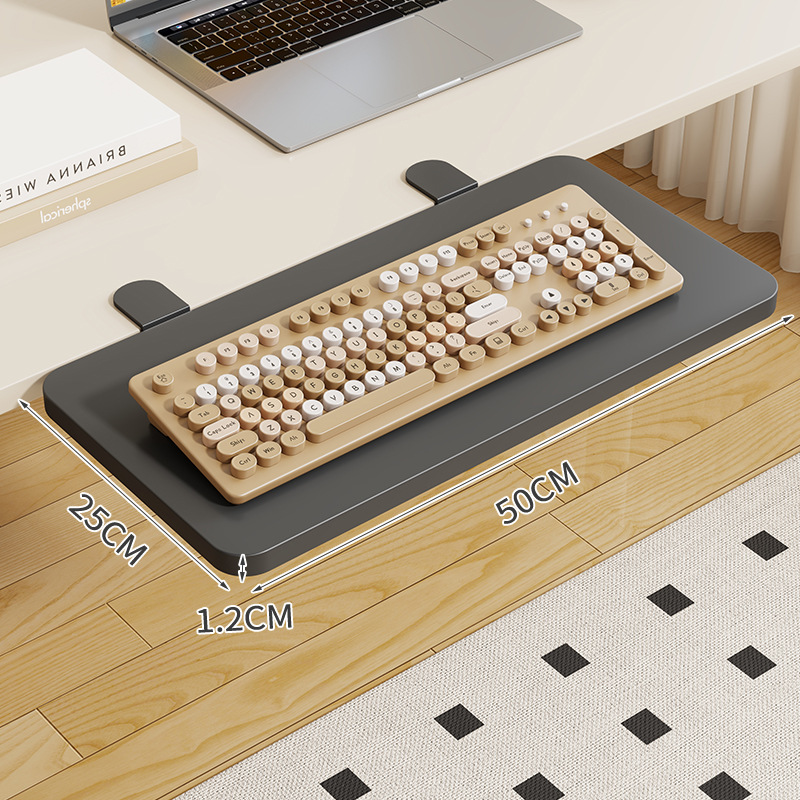 Extensión Plegable de Escritorio para Computadora con Soporte de Brazo para Oficina image 39