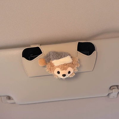 Case, Car Sunglasses Case, Car Glasses Clip/Bill Clip - boys-glasses-case-beige