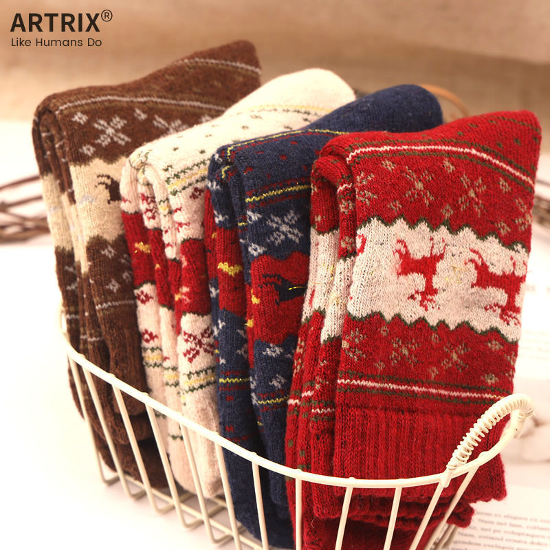 Autumn and Winter Thickened Wool Socks Gold Silk Fawn Towel Socks Women's Socks Mori Terry Socks Warm Winter Thick Socks Jacquard