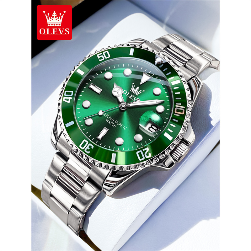 Swiss Green Water Ghost Men's Watch Men's Fully Automatic Mechanical Watch Genuine Brand-Name Waterproof Quartz Watch Swiss Green Water Ghost Men's Watch Men's Fully Automatic Mechanical Watch Genuine Brand-Name Waterproof Quartz Watch