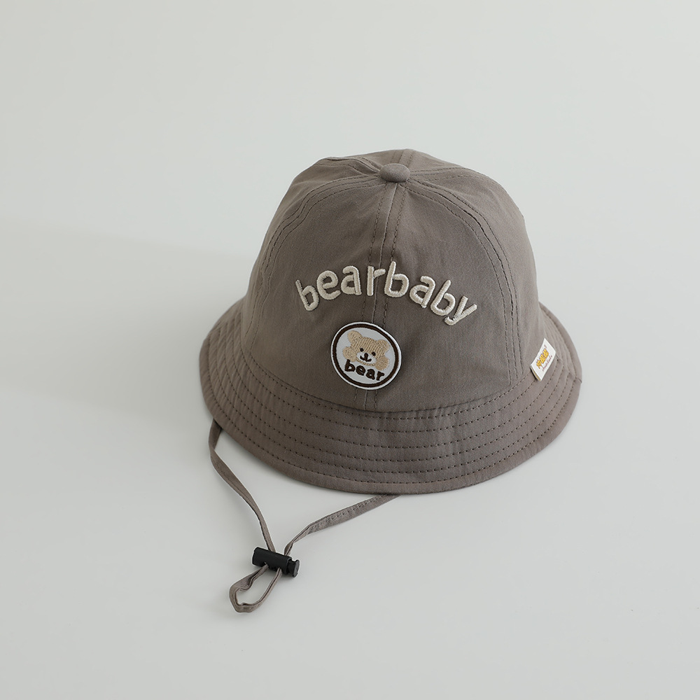 Sombreros para bebés primavera y otoño delgados recién nacidos para hombres y mujeres gorras de pescador bebés lindos super lindos sombreros de protección solar marea de verano