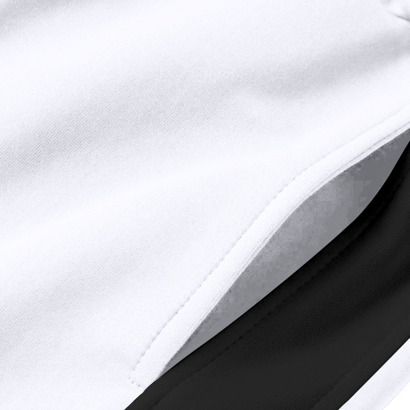 Men's clothing heavyweight casual sports men's autumn loose patchwork oversize straight wide leg large size trousers_voghion.com