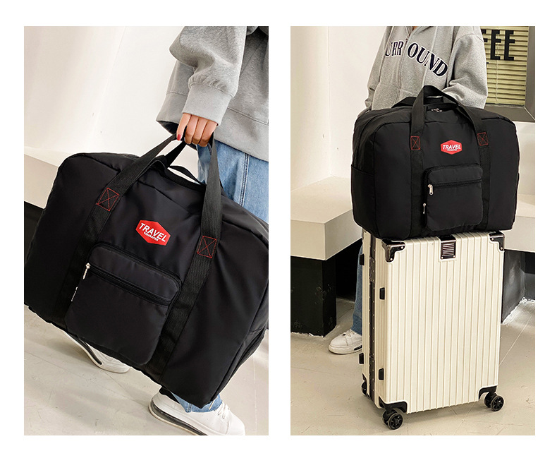 跨境尼龙新款棉被收纳袋学生搬家旅行包行李包旅行袋大容量旅行包详情8