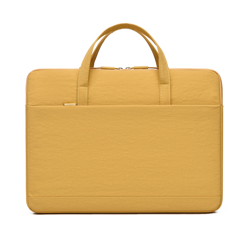 Minimalist Laptop Bag 16inch Tablet Storage Shoulder Briefcase 14inch Computer Bag for Women with a High-End Feel