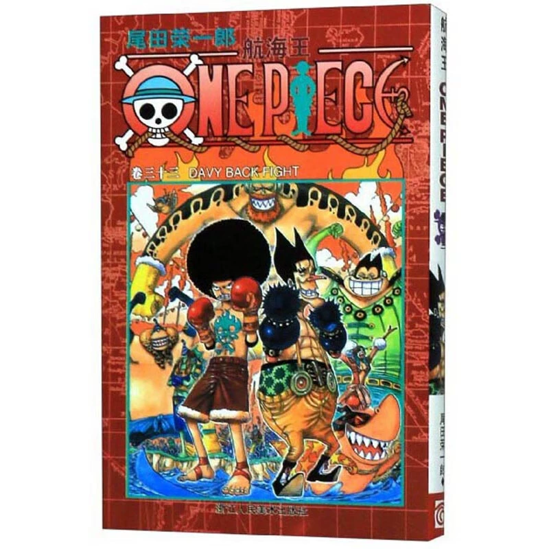 Подлинная манга-серия One Piece 1-108, аниме с горячей кровью, японский комикс, двумерная японская анимация
