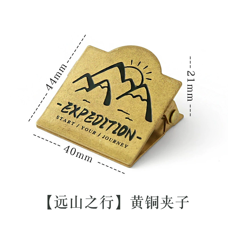 Бронзовая металлическая водяная раскраска 本鲤社 Brass metal watercolour, ретро-украшения для путешествий, расписание