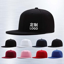 棒球帽定制logo刺绣印字OEM/ODM加工硬顶鸭舌帽平沿帽大帽檐