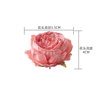 Qianxia Peony Flower Box Simulation Flower Home Decoration Hand Plustering Rose Wall Pseudo Cross -border MW07303