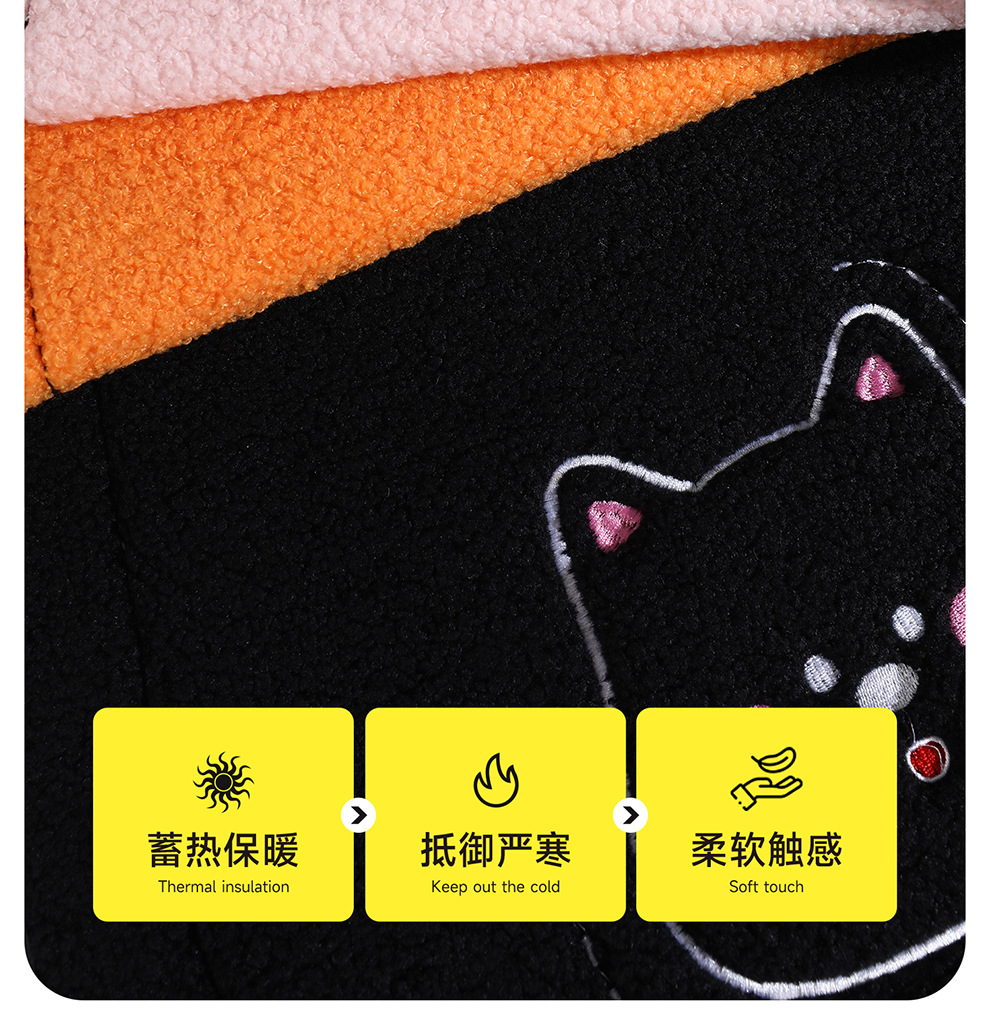 Wholesale New Four-Season Universal Car Seat Cushion Non-Slip Wear-Resistant Short Plush Cartoon Bear Three-Piece Set Factory Direct Sale