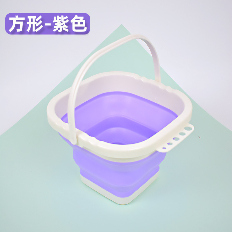 美術シリカゲル折り畳みバケツ洗筆筒多機能ペン洗筆桶水彩釣り携帯ブラシ筆筒|undefined