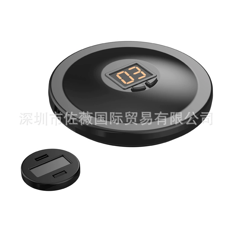 Кросс-граничный экспортный красный умный внешний счетчик Smart Counter с магнитом для путешествий и переноски