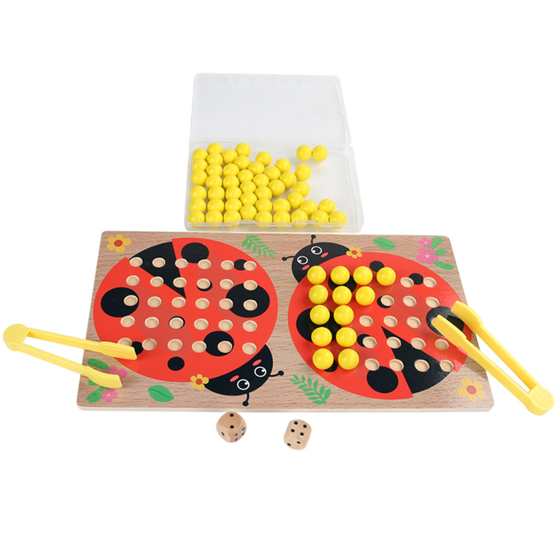Cocktail Clamp para las marionetas   3-6 Años de concentración entrenamiento de pensamiento lógico puzzle padres-hijos juegos de mesa madera jugar image 5