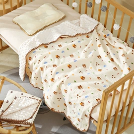 抱被抱毯;围嘴围兜;婴童毛浴巾