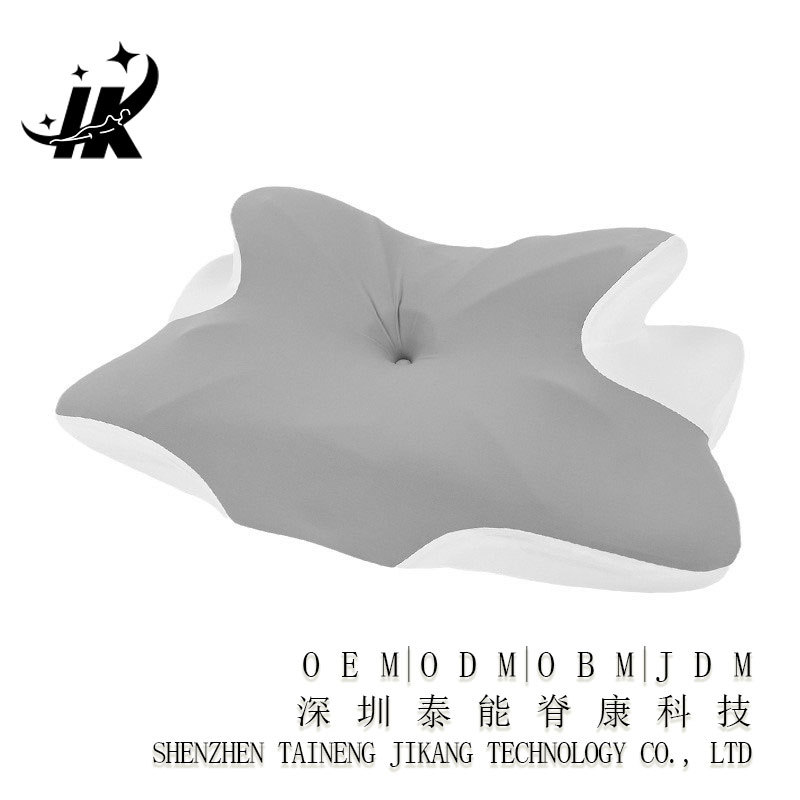 OEM personalizado memoria de algodón explosión tipo mariposa almohada de tracción cervical transfronteriza almohada de tracción ergonómica función de protección del cuello dormir lateral image 26