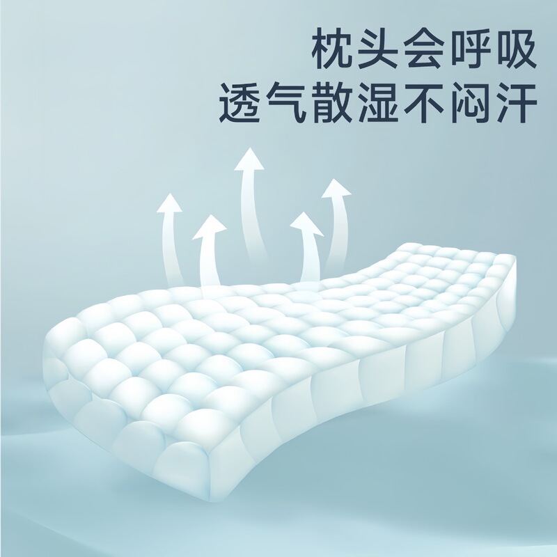 [星球研究所]可水洗记忆棉学生枕芯儿童枕头6岁以上四季通用亲肤|undefined