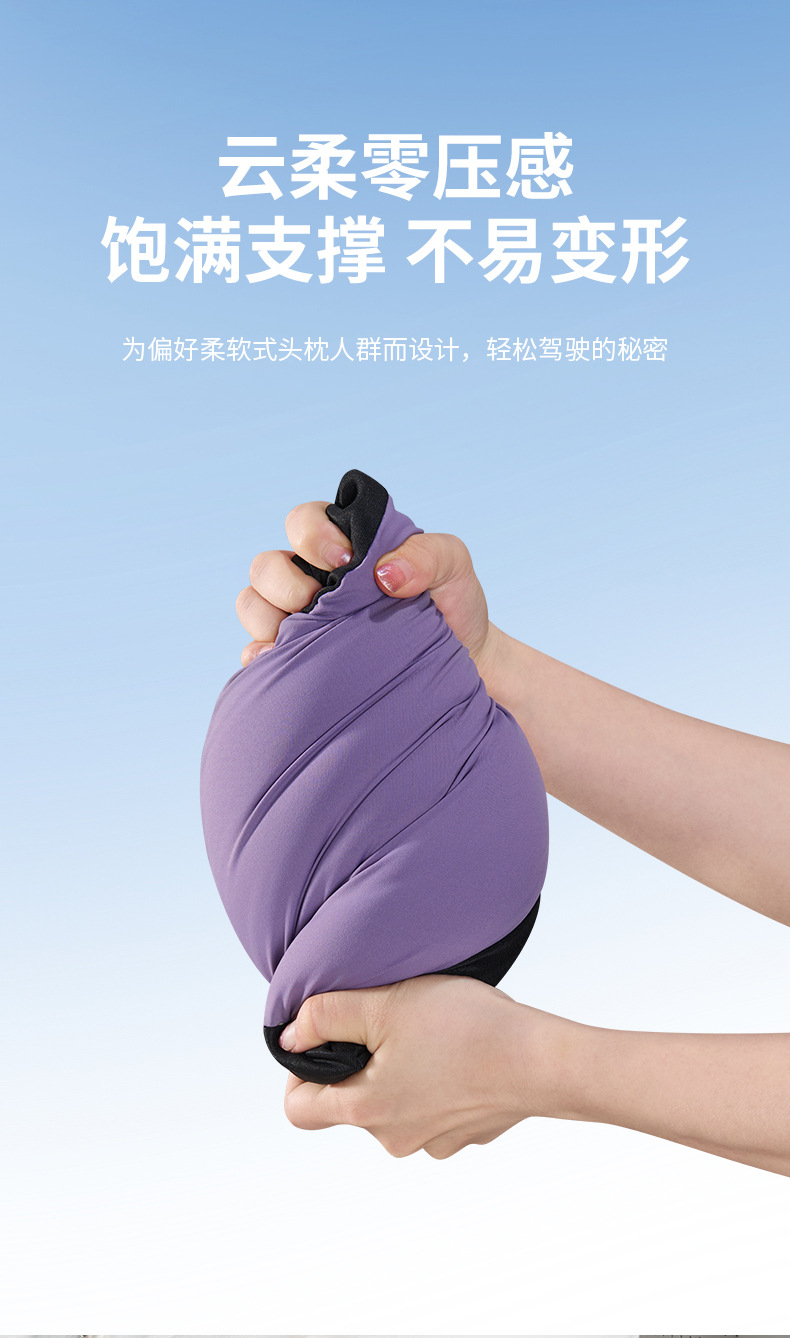 Car Electric Massage Lumbar Support Cushion with Heating for Long Sitting in the Car