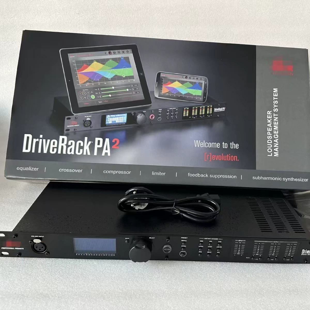 PA2 цифровой аудио процессор профессиональный бар сценическое выступление линии массива динамик делитель 2 в 6