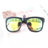 Retroreflective glasses solar-powered, fashionable trend sunglasses, 2023, Korean style, Birthday gift