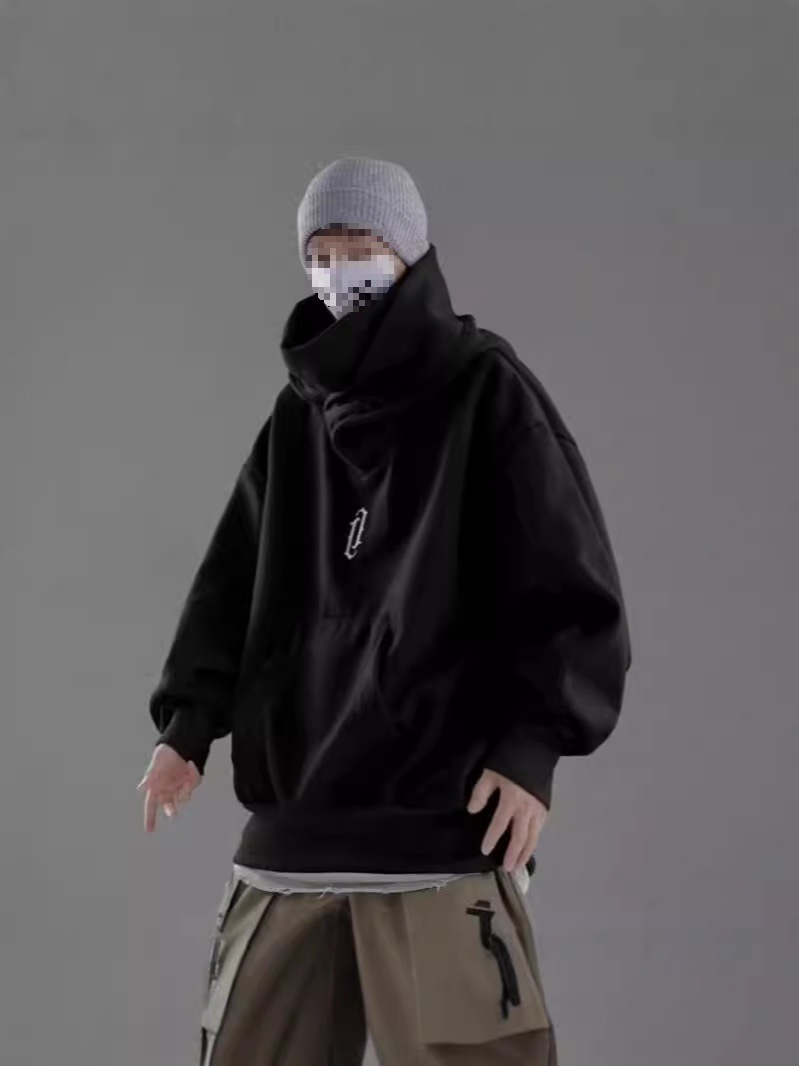 Demi-season hoody hip-hop style