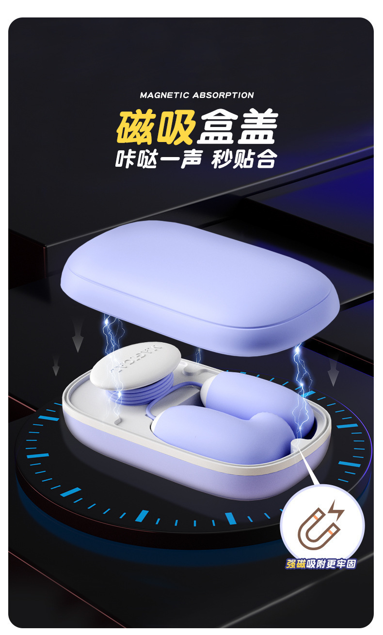 Sucking Vibrating Egg for Women, Adult Clitoral Stimulation Toy, Purple — detail image 29