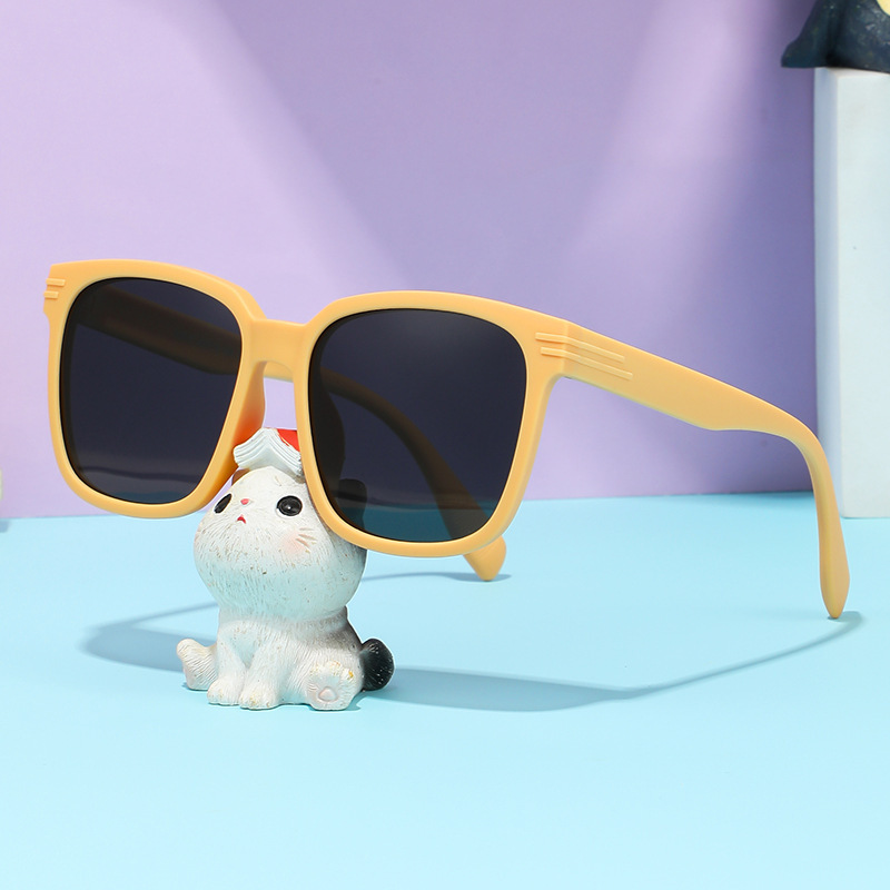 Moda gafas para niños cool in gafas de sol anti-UV bebé ultra ligero para niños de verano gafas de sol para niñas