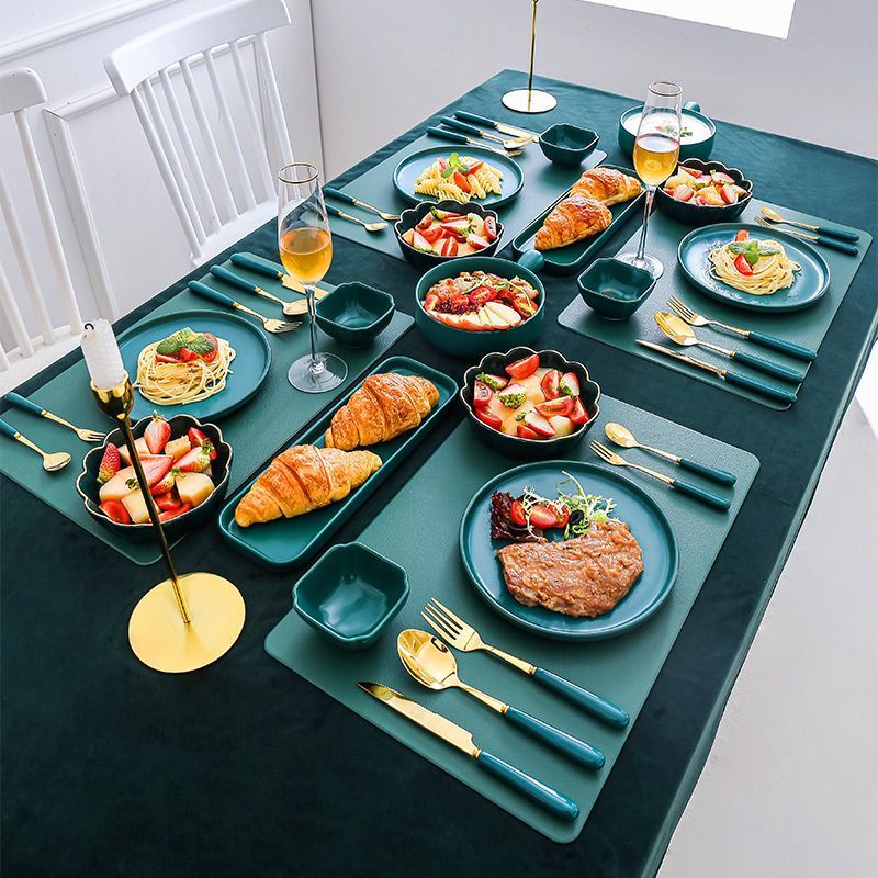 西餐餐盘全套欧式牛排刀叉盘子碟子陶瓷套装组合网红拼盘创意餐具